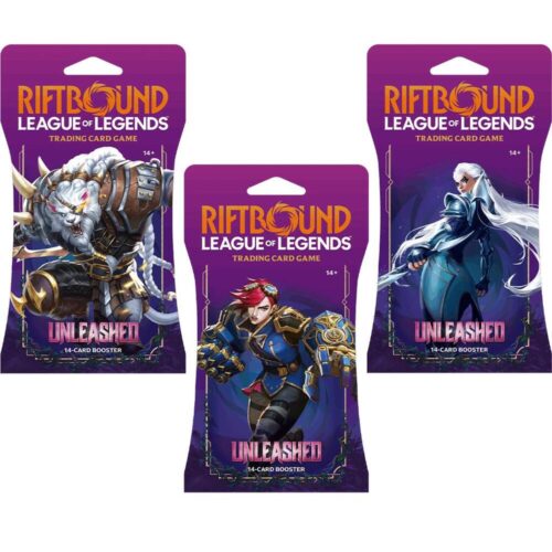 Unleashed - Sleeved Booster Pack Art Bundle [Set of 3]