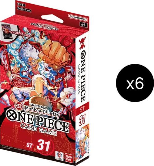 Starter Deck 31: RED Monkey.D.Luffy Display